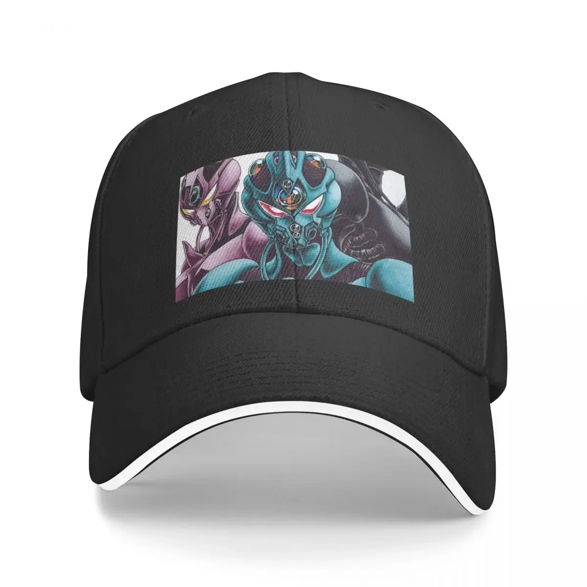 

Guyver The Bioboosted Armor Classic T-Shirt Baseball Cap Fashion Beach Trucker Hat Snap Back Hat Beach Bag Mens Tennis Women's