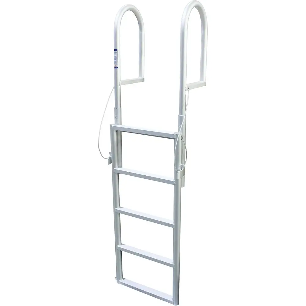 Adjustable Dock Ladders for Sliding Access