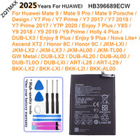 HB406689ECW Battery For Huawei Y7 Pro Prime / Y7 2017 2019 Y8S Y9 2018 2019 Honor 8C 9C Enjoy 7 8 9 Plus Nova Lite+  Ascend XT2