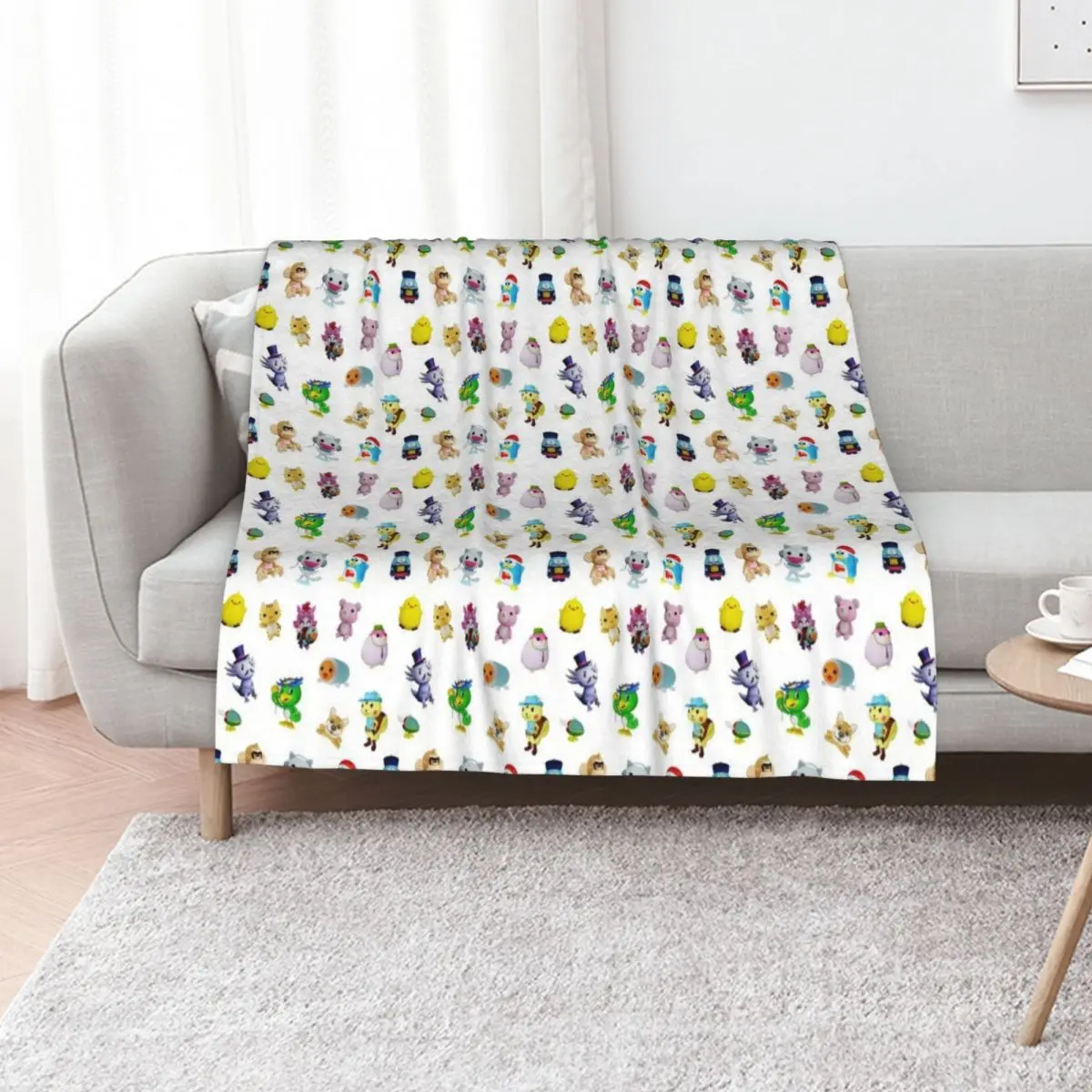 UFO Catcher Prizes Throw Blanket For Sofa Thin Furrys Blankets Sofas Of Decoration anime Blankets For Bed for winter Blankets