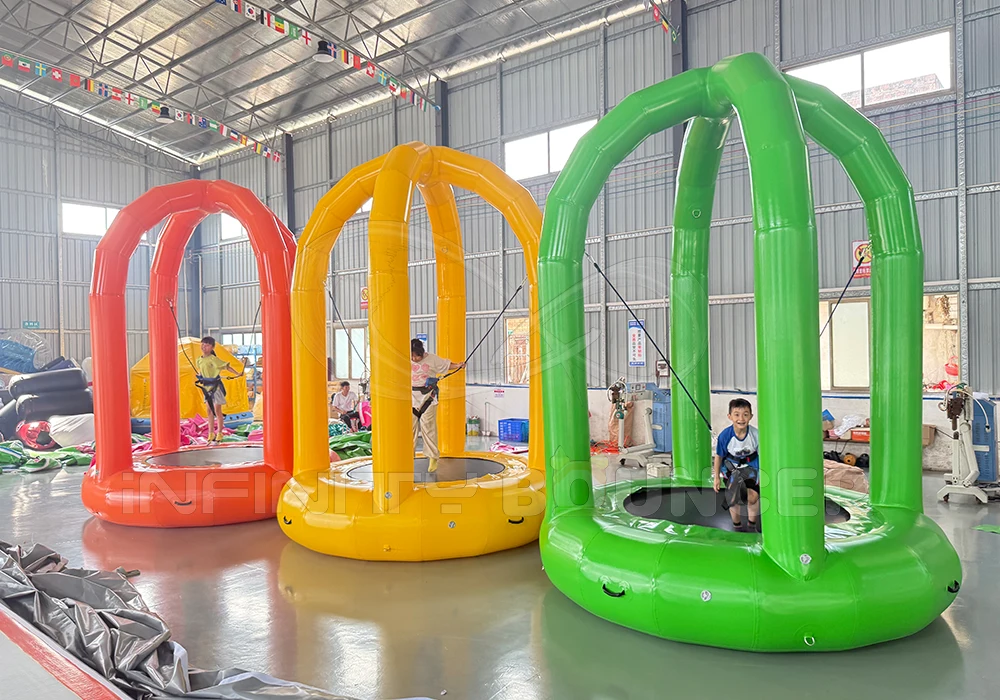 Inflatable Bungee Jump Trampol - Kids Toys Rental 评论和价格