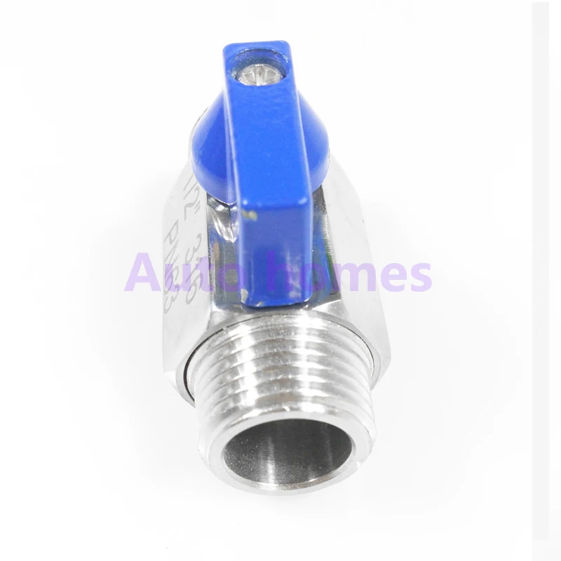 MINI Ball valve Stainless steel 1/8 1/4 3/8 1/2 BSP Female male SS304 316 Brewer Hardware 2 way ball valve