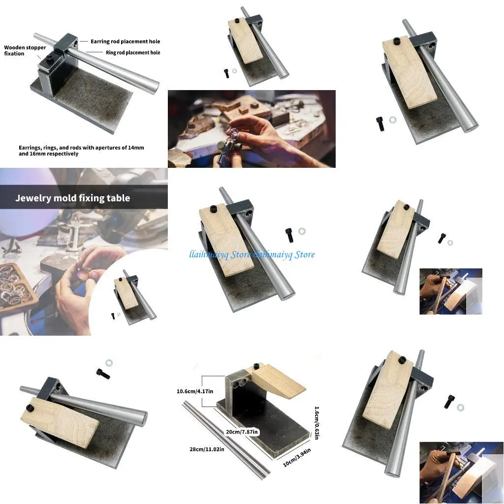 

573B Регулируемая станция ремонта ювелирных изделий для изменения размера колец и установки драгоценных камней на прочной основе