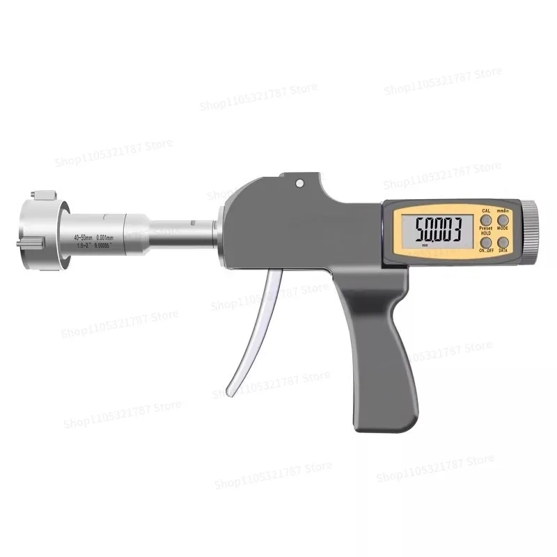 Gun Type Quick Measurement Three-point Inner Diameter Micrometer Hand-held Digital Display Three-claw Inner Measuring Ruler