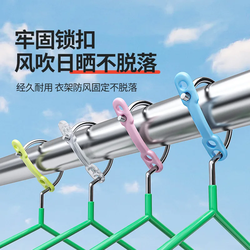 Flexible Dual-Prong Plastic Clip for Outdoor Use – Weather-Resistant, Non-Slip Grip, Lightweight Design, Supports 1–3 kg Load, A