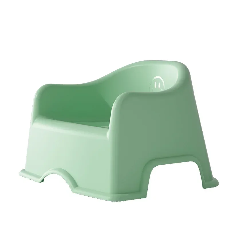 Children\'s Plastic Stool Baby Sofa Thickened Home Backrest Small Chair Bath Stool Kindergarten Stool