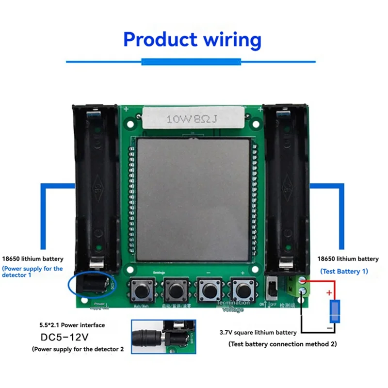 A02M-Lithium Battery Capacity Tester Lithium Battery Capacity Tester Module High Precision