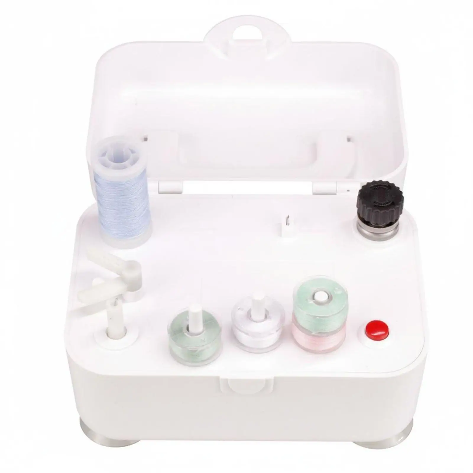 Sewing Bobbin Winder with Suction Cups Electric Thread Winder Machine for Home Travel Compact Lightweight Design