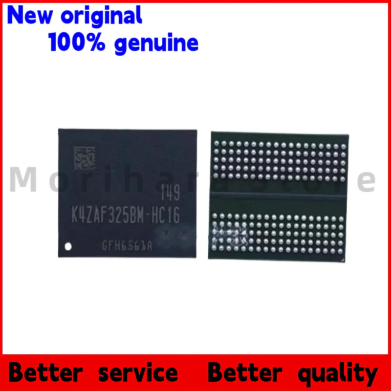 

1 шт./100% новый K4ZAF325BC-SC16 K4ZAF325BC-SC20 BGA DDR6 черный пластиковый корпус