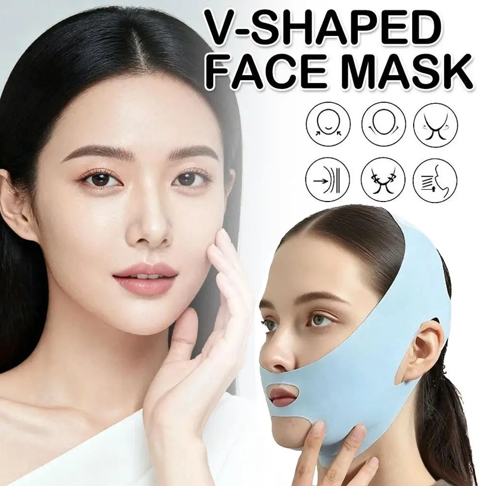 Face Slimming Bandage Face Lifting V Line Shaper Chin Cheek Lift Up Belt Anti Wrinkle Strap Facial Beauty Skin Care Tools view 5