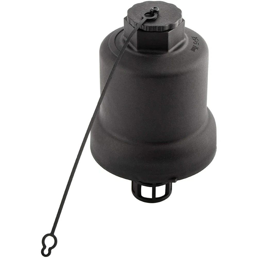 Oil Filter Housing Cap Cover Compatible For A3 For Golf For Passat 2.0L L4 Gas Engines OEM 06D115408A 06D115408B Replacement