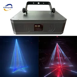 2W RGB Animation Projector Stage Effect Lighting Bluetooth APP Control Function DJ Disco Bar Club Holiday Wedding Party Light