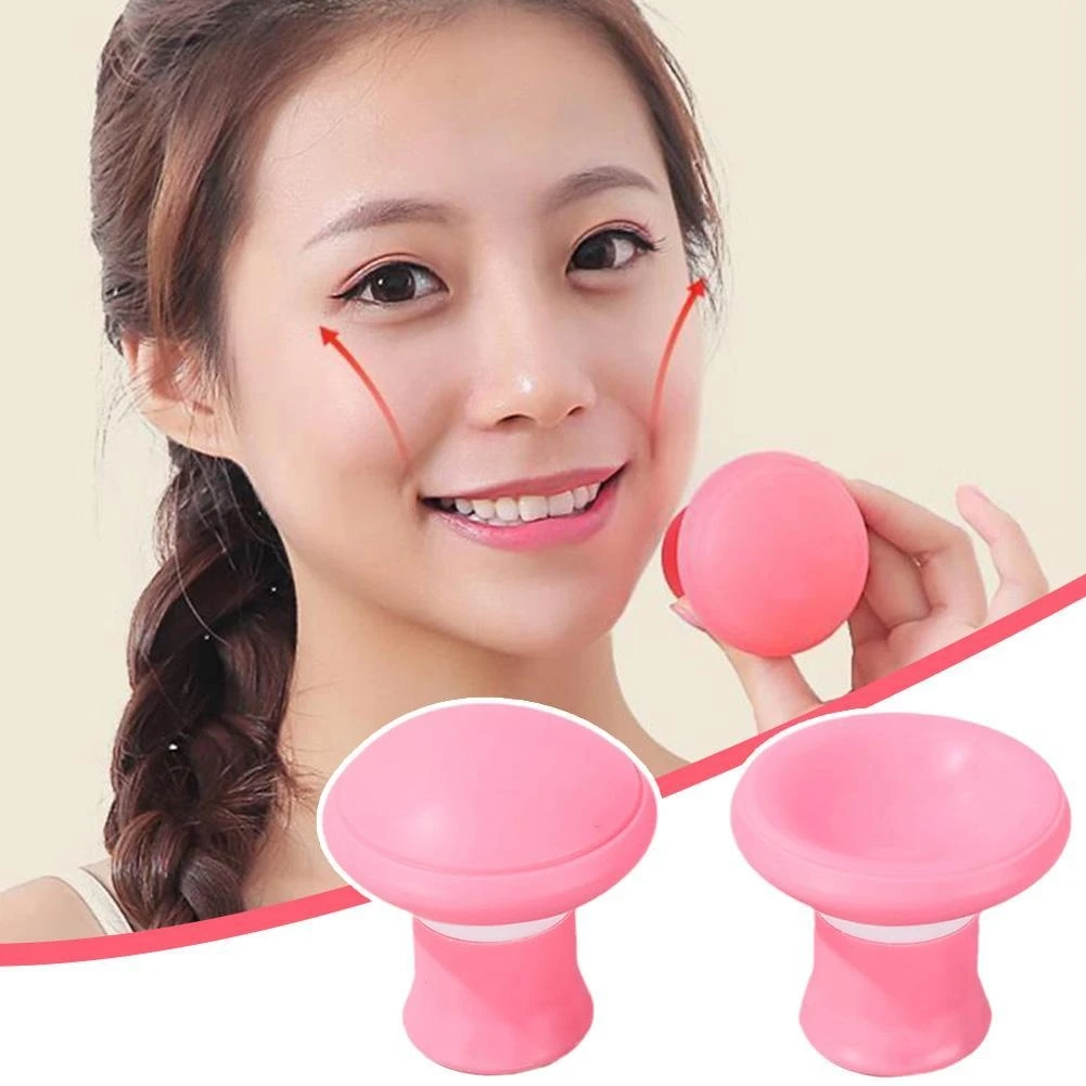 Silica Gel Mouth Jaw Exerciser Slimming Face Lift Tool Chin V Face Lifting Double Thin Wrinkle Removal Blow Breath Exerciser