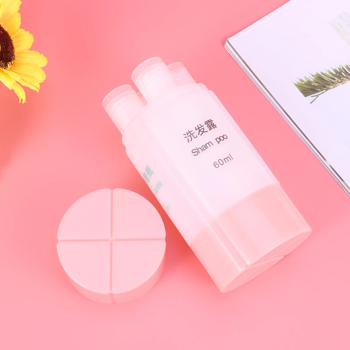 

Containers Bottle Set Travel Soap Bottles for Shampoo and Conditioner Toiletries
