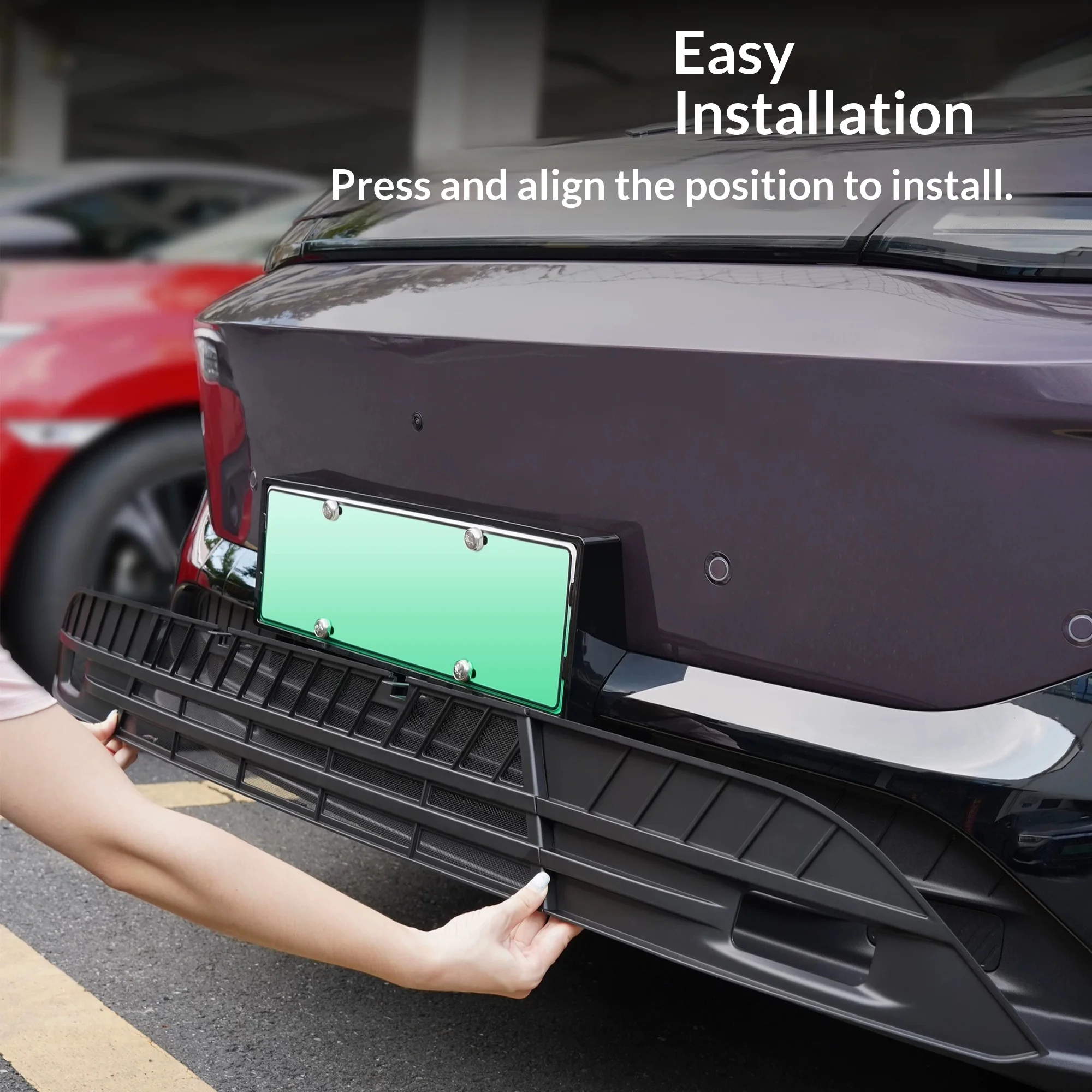 Picture 4: For Leapmotor B10 Car Split Buckle Front Grille Protector Auto Modification Accessories Insect Proof Net