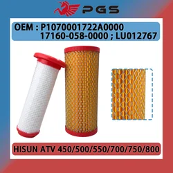 Air filter For HISUN ATV 450 500 550 700 750 800cc HS500 HS700 HS800 P1070001722A0000 17160-058-0000 LU012767