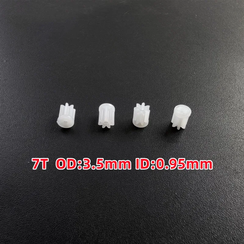 36T 7T Big Small Motor Gears Gear 0.4M Coreless Motor Toy Model Spare Parts 7 Teeth Pinions R/C Quadcopter Drone