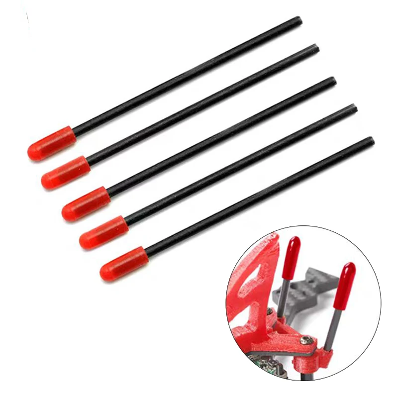 10pcs 2.4G Receiver Antenna Protective Tube Length 90mm OD 3.1mm ID 1.5mm Parts for RC Micro Drone