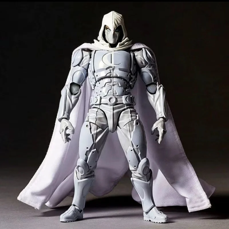 in Stock Kaiyodo Amazing Yamaguchi Moon Knight Cloak ML Super Hero Men Soldier Long Cape Action Figure Collectible Toy Gifts