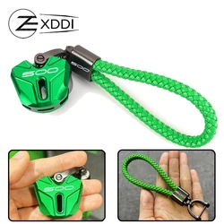 For Kawasaki Z500 Ninja500 ABS Z 500 ninja 500 SE 2024+ CNC Motorcycle Key Shell Key Case Cover Key Ring Key Chain Accessories