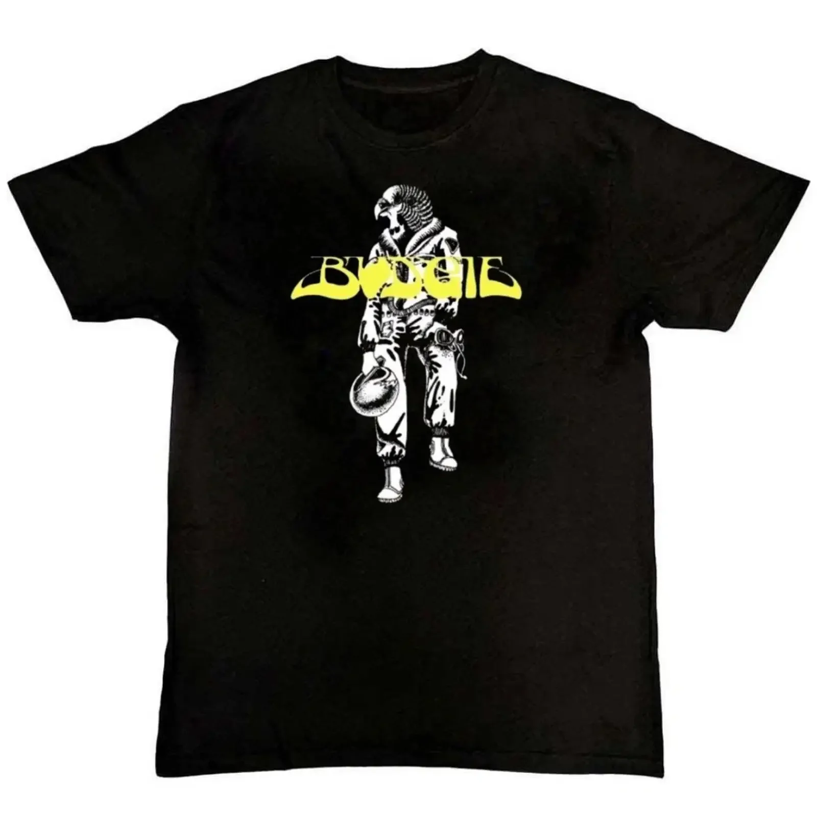 HEISS NEU Wellensittich Rock Band Grafikdruck Herren T Shirt S M L XL 2 3 4 vintage Washed Stylish Stretched Breathable