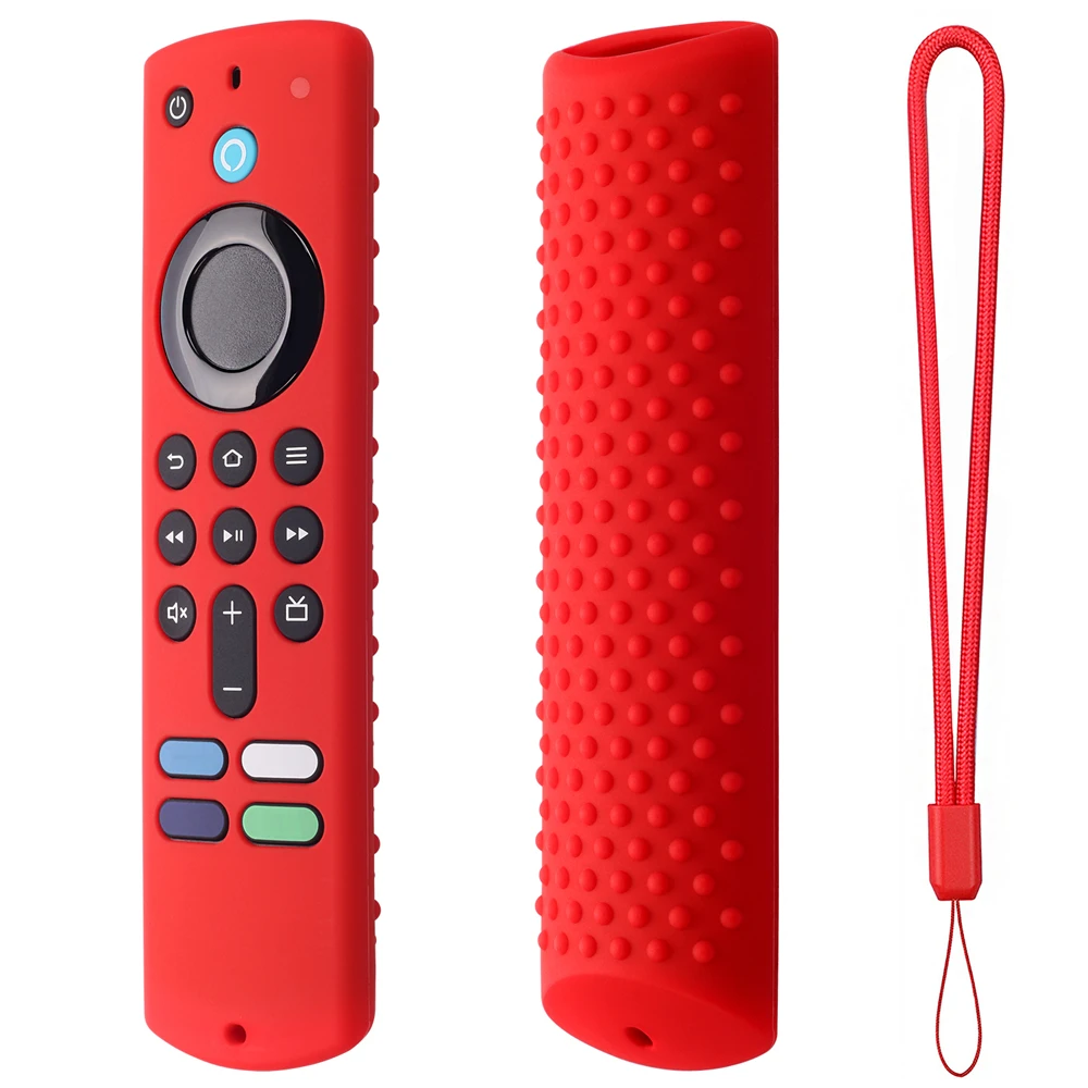 

2022 Silicone Protective Cover For Fire TV Stick (3rd Gen) Third Generation Remote Control Anti-drop Dustproof Case Shell