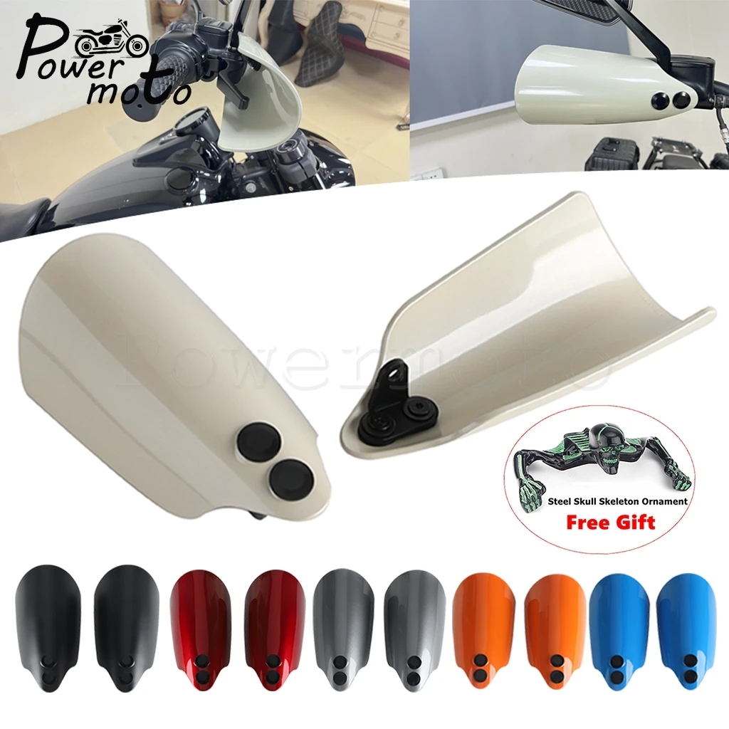 Motorcycle Hand Guard Shield Touring Handguards For Harley Electra Glide FLHT FLHTP 2019-20 Street Glide FLHX FLHXS FLHXSE 14-20