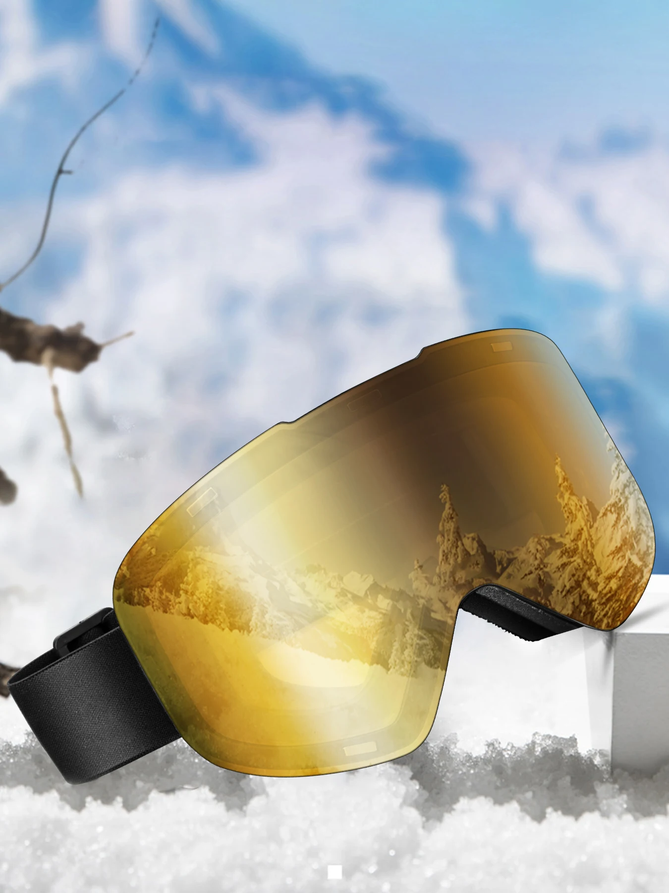 AliExpress LOISRUBY Outdoor SKI Goggles Winter Sports UV400 Anti-Fog Snowboard Eyewear For Men And Women Teen Charistmas and New Year Gifts