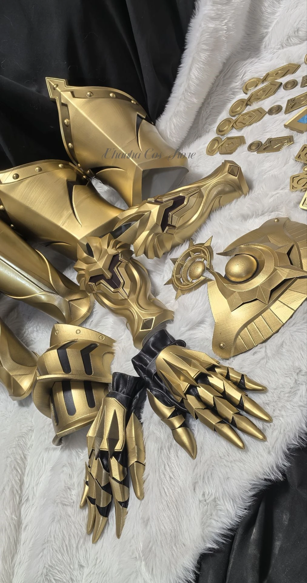 Mydeimos تأثيري لعبة هونكاي: ستار السكك الحديدية زي الكتف درع الذراع مجموعة كاملة موحدة أنيمي حفلة تنكر البدلة لعب الأدوار xs-3xl