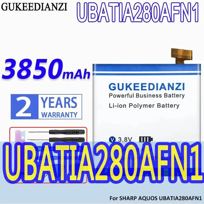 

3850Mah Mobile Phone Battery For Sharp Aquos UBATIA280AFN1 Durable