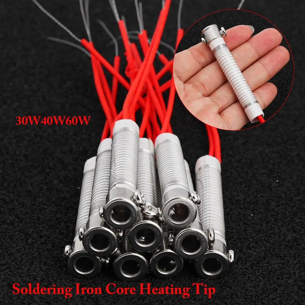 Hot Sale Metalworking accessory 220V 30W40W60W Heating Element Replacement Welding Tool Soldering Iron Core Weld Equipment