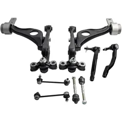 8pcs GJ6E32240 Front Left Right Lower Wishbone Suspension Control Arm Set For Mazda 6 2007-2012 GS1D34300G GS1D34300H