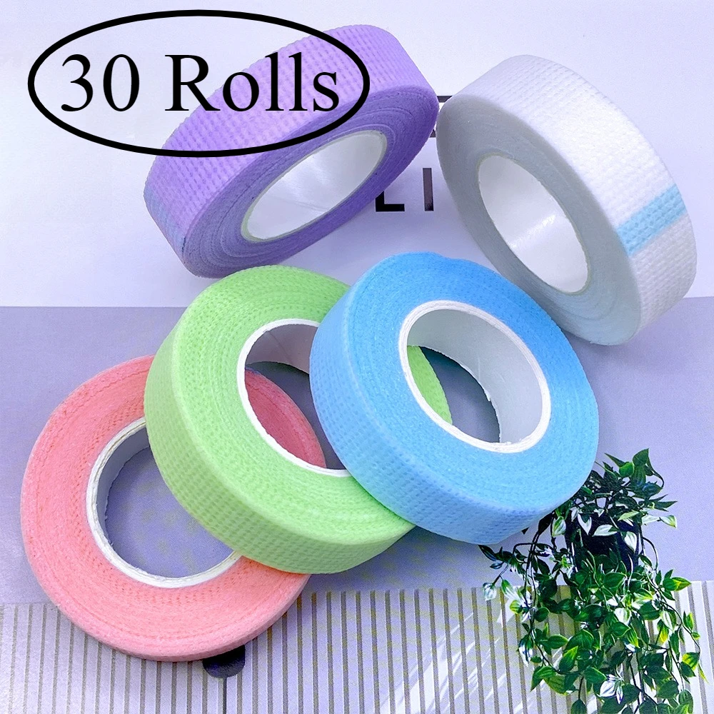 30 قطعة شريط رموش Micropore لاش تمديد لوازم أدوات ماكياج بالجملة جلدة اكسسوارات أدوات ماكياج لاش رفع الشريط #1