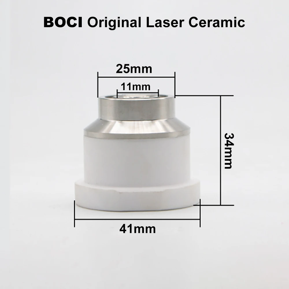10pcs BOCI BOCHU 오리지널 레이저 보호 창 D34T5 D21.5T2 D25.4T4 레이저 세라믹 충돌 방지 나사 BLT641 421 커팅