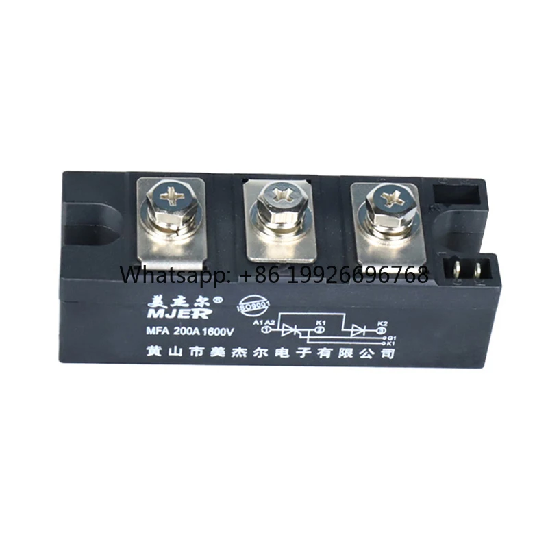 Thyristor module MFA200A1600V single phase half control module  thyristor MFA200A
