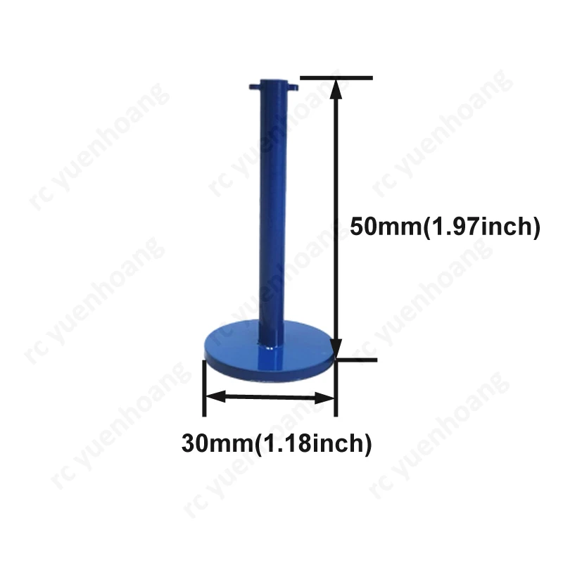1Set 1/18 Schaal Hek Model ABS Kolom Ijzeren Ketting Display Decoratie Tentoonstelling Gebied Scène Simulatie DIY Accessoires voor RC Auto