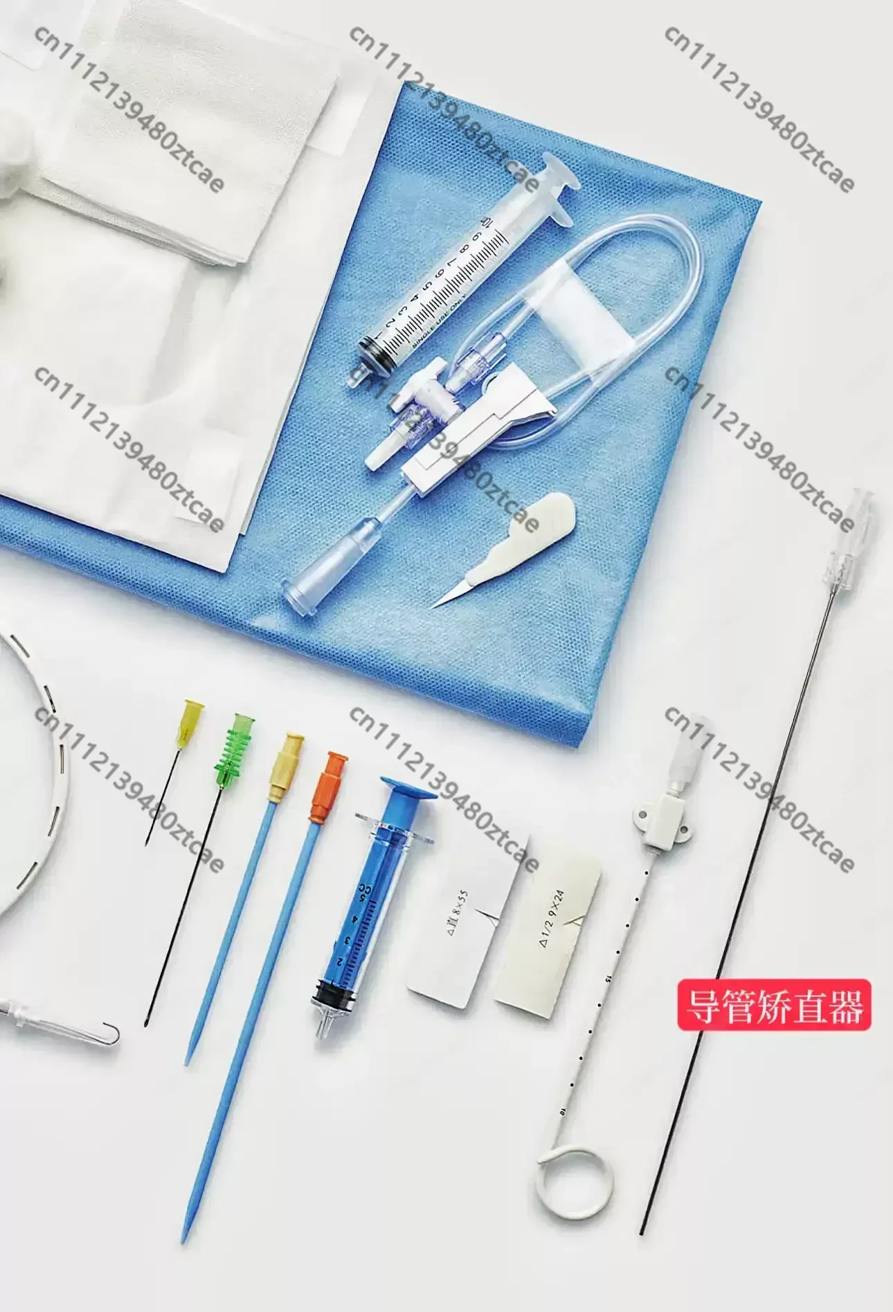Disposable Drainage Catheter Complete Set For Pleural Effusion Abscess Fluid Drainage Clinical Medical Puncture