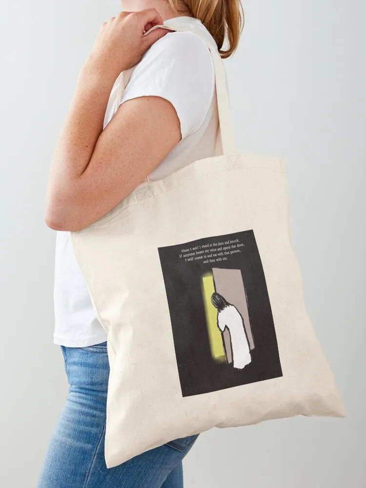 

Here I Am! Tote Bag Shopper bag Canvas stote bag tote university reusable shopping bags