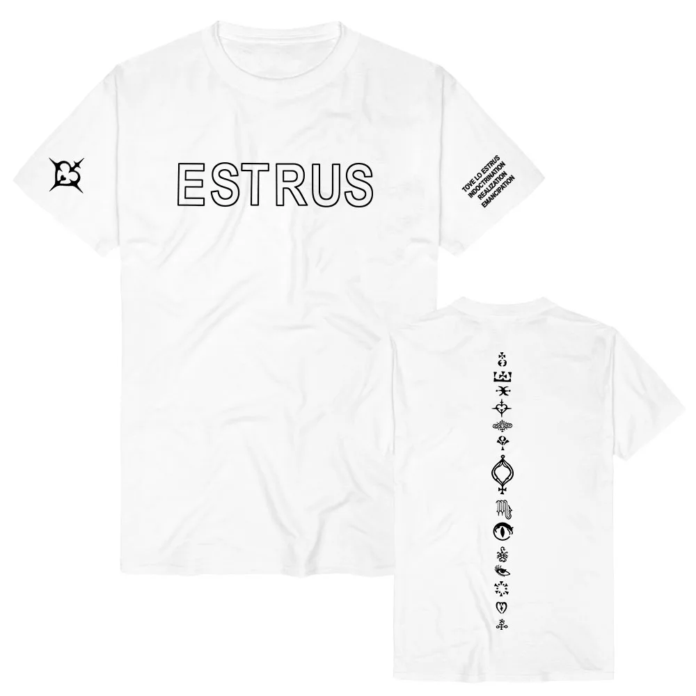 Tove Lo ESTRUS Album Tee Unisex Streetwear Sommer Kurzarm Herren/Damen T-Shirt Mode Locker Sitzend Grafik-Print T-Shirt Merch Damen – Detail 4