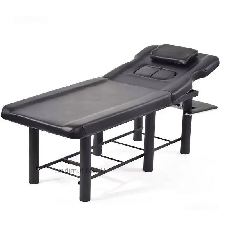 Hole Massage Tables Beauty Salon Special Massage Beds Thicken Folding Massage Chest Table Body Moxibustion Fire Therapy Bed T