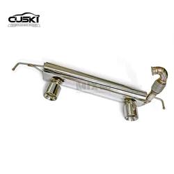 High Performance Catback exhaust for intelligent SMART W453 0.9T/1.0L 2015-2023 quality stainless steel car Exhaust Modificatio