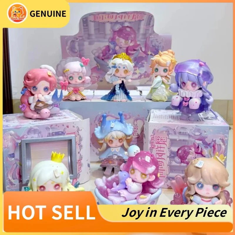 

Genuine Ghost Keeno V3 Make A Wish To The Sea Breeze Series Blind Box Mystery Box Resin Toy Desktop Ornament Surprise Kids Gift