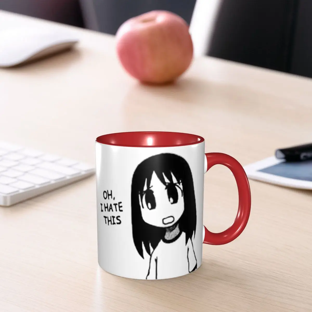OUTDATED - Check Profile Azumanga Daioh Osaka Ayumu Kasuga Mug Ceramic Coffee Cups Tea Mugs Milk Cup Drinkware Gifts for Friends