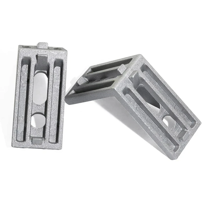 8Pcs 4080 Inside Corner Bracket Gusset For 4040 Or 4080 Series Aluminum Extrusion Profile With Slot 8Mm