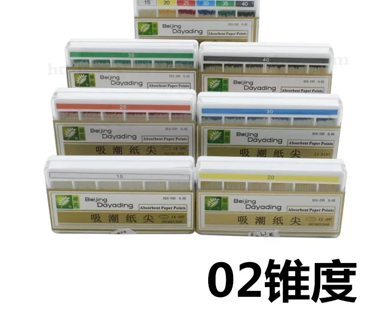 4pcs  Dingzuo/Damp paper/Sharp root canal/Large taper/Damp paper