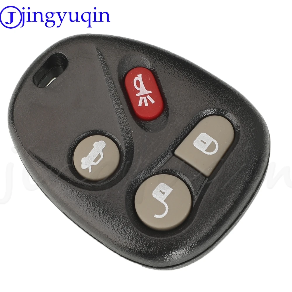 Buick 2003-2007 용 배터리 홀더가있는 JYQ 3BTN 자동차 키 쉘 Chevrolet Trailblazer GMC 원격 키 케이스 Fob 항목 교체