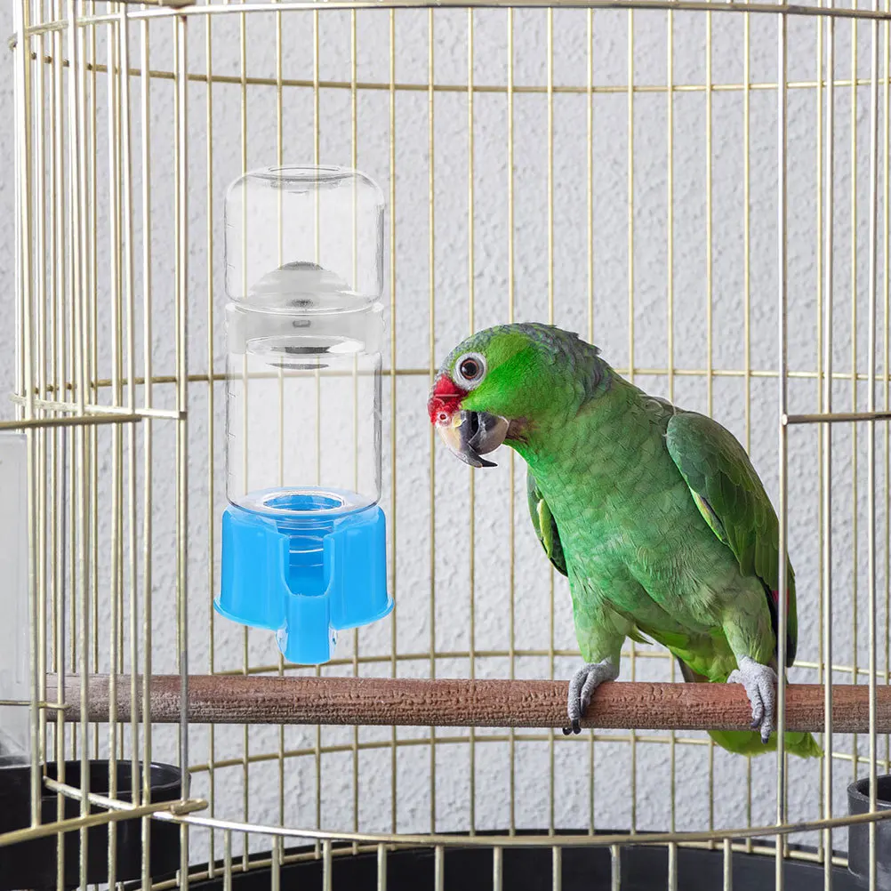

3Pcs Bird Cage Water Feeder Automatic Drinking Bottle for Parrots Quails Multifunctional Water and Food Dispenser Easy to Clean