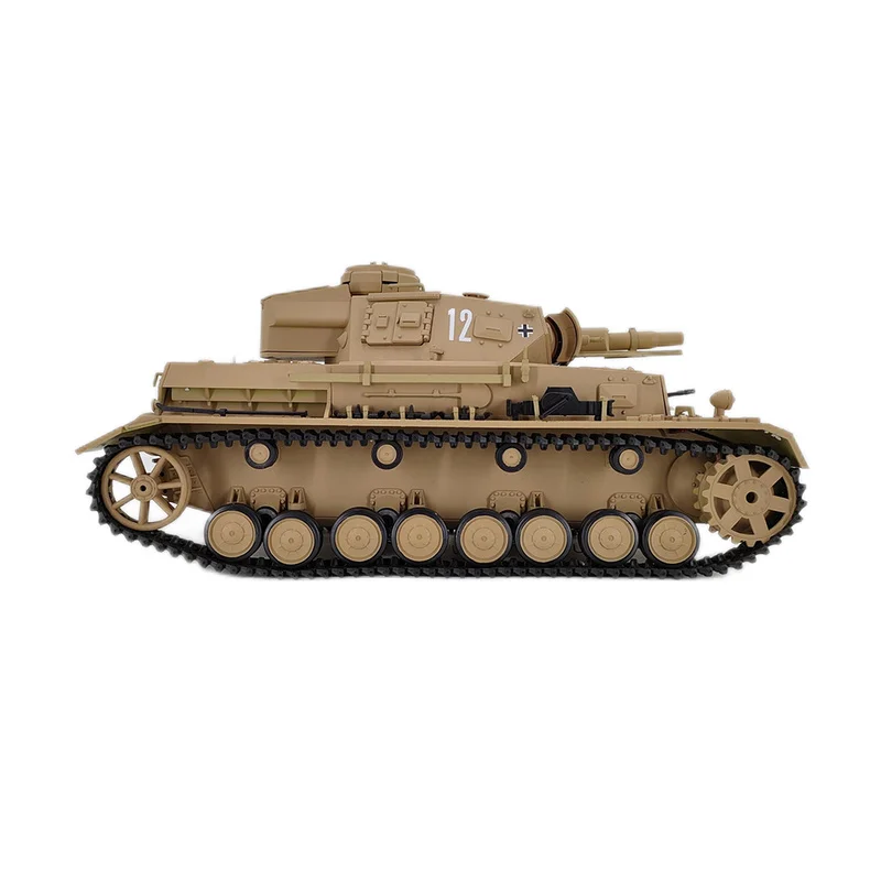 New Henglong 3858-1 Medium-sized Modern Combat Main Battle Remote Control Competitive Tank Vehicle Simulation Track Model Tank