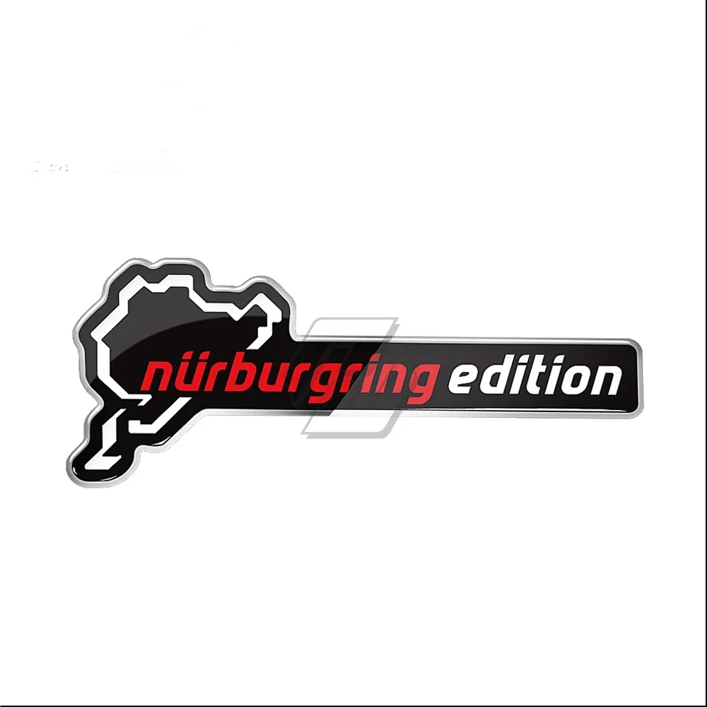 

For BMW R1200GS Adventure F650GS F700GS F800GS 3D Resin Nurburgring Edition Sticker Motorcycle Tank Decal