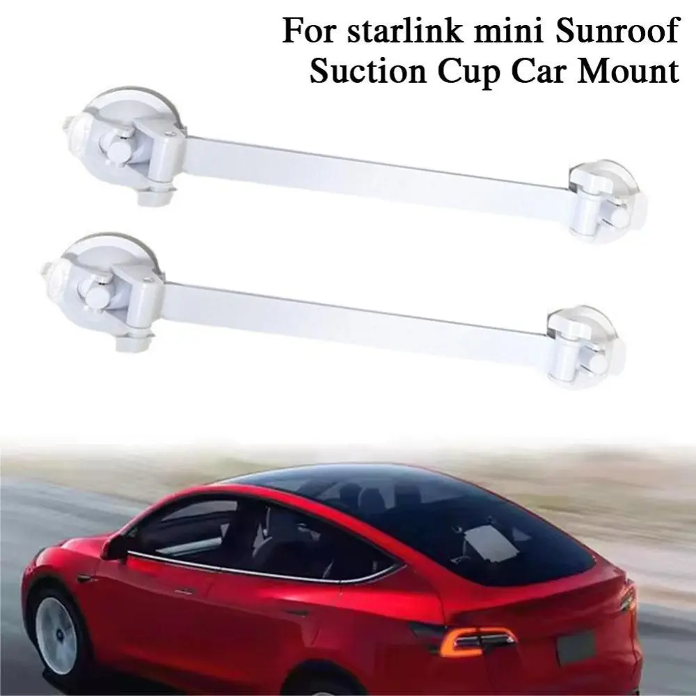 Stable Car Mount Non-slip Firmly Sunroof Suction Cup Mount Adjustment Satellite Bracket for Starlink Mini Car Windows Sunroofs